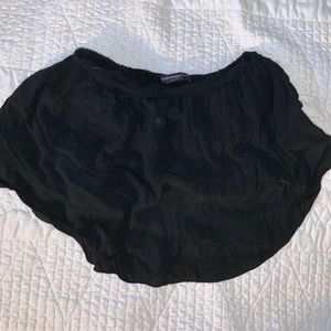 Brandy Melville black flowy tube top